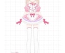 複数提案!ヒアリング重視で衣装&立ち絵を描きます こだわりを最高に可愛く!納得いくまで寄り添います(*^-^ イメージ9