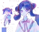 1枚絵描きます デフォルメ、等身、1枚絵制作します。 イメージ4