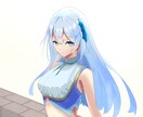 イラストを制作いたします アイコン等にご利用頂けるイラストを描かせて頂きます。 イメージ2