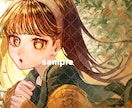 目を引く色鮮やかなイラストを描きます アイコンやサムネに！厚塗りできらきらかわいいイラストです イメージ8