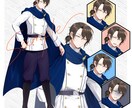TRPG・ゲーム・立ち絵イラスト描きます 【最短翌日納品！】【かわいい～カッコいいまで！】 イメージ7