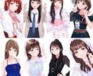 華やかな似顔絵やキャライラストを制作いたします 写真は無くてもOK！ご自身をキャラクター化も◎ イメージ4