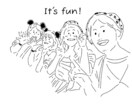 写真をもとにシンプルあったかい　線画を描きます 記念日や友人のプレゼントに！思い出を形にしませんか？ イメージ2