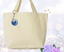 紫陽花と猫のキーフォルダー販売します 雨の景色を紫陽花の色で色付けしませんか イメージ4