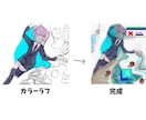 色んなことに使えるイラストを描きます シンプル背景から凝った背景まで！なんでも描きます♪ イメージ5