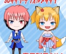 SDキャラ/デフォルメキャラ立ち絵イラスト描きます Vtuberさん、ライバーさん、SNSアイコンなど！ イメージ1