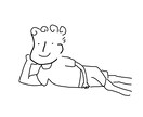 柔らかな絵のSNSで使いやすいアイコンを描きます やわらかでほんわかタッチでSNSのアイコンを♪ イメージ2
