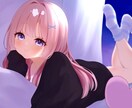 イラスト全般制作します キラキラでうるうるな女の子たちのイラストを制作します イメージ1