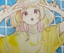 あなたらしさが伝わるSNSアイコン、お描きします 優しい水彩タッチで、世界にひとつだけのアイコンをお描きします イメージ3