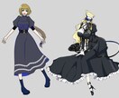 TRPG立ち絵イラスト制作します キャラクターの個性が伝わるTRPG立ち絵を低価格で制作 イメージ2