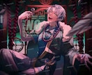 希望の雰囲気に合わせた一枚絵制作します 歌ってみたサムネなどにおすすめです！ イメージ2