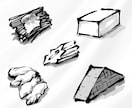 筆絵・墨絵でイラストを描きます！水彩風も描けます 筆絵をリーズナブルに！食べ物・もの・動物など和風な作品に！ イメージ7