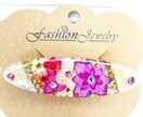 お花を使ったハンドメイドアクセサリーを作ります 本物の押し花にしてアクセサリーを作ります。 イメージ5