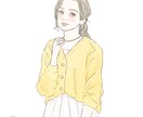 SNS・Web向け女性オリジナルイラスト描きます 挿絵・冊子・SNSなど幅広く対応します イメージ7
