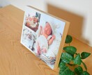 ニューボーンフォト◎フォトパネルスタンド作成します 大切な写真をパネルにして飾りませんか◎命名書　出産記念 イメージ2