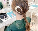 ヘア髪飾りなどの販売用撮影します ヘアスタイリスト兼カメラマンがあなたの出品髪飾りなどの撮影！ イメージ5