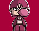 ポップでストリート風の個性的なイラストを描きます あなただけのおしゃれなイラスト！SNSのアイコンなどに！ イメージ2
