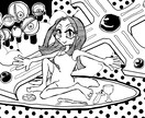 インパクトあるポップなキャライラスト描きます 独特な線質の作風で、バストアップのキャラクターを イメージ3