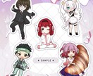かわいい★デフォルメ・SD・ミニキャラ描きます 様々な用途に！二次利用・商用利用料金込み！ イメージ2
