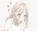 ゆるふわ可愛いアイコン作成致します ふわふわ柔らかいイラストがお好きな方へ。 イメージ1