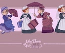 IRIAM・TRPG用立ち絵描きます 和服・ファンタジーなどひと味違った個性を出したいあなたに！ イメージ7