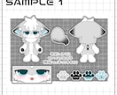 ケモノキャラクタの二面図を作成します 着ぐるみ化や資料作成を、私の絵柄でお手伝いします！ イメージ3