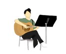 シルエットの人物の絵を作成しています シンプルなイラストを描いてます イメージ3