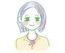 ゆるっとかわいい⟡˖·似顔絵･アイコン描きます カラフルで目を惹くイラスト！プレゼント･記念日にも◎ イメージ1