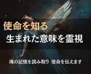 魂の記憶を読み解き使命と人生の課題をお伝えします 心の奥に眠る魂の記憶を紐解き、未来を照らす指針をお届けします イメージ1
