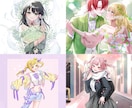 キラキラな一枚絵描きます 雰囲気重視のイラストをお求めの方へ イメージ4