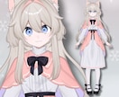 真横むきOK！高品質Vtuberモデル製作します キャラクターデザインからモデリングまで、Vデビュー準備OK！ イメージ5