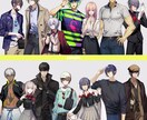 TRPG、ゲームの立ち絵、その他イラスト制作します アイコンサイズからバストアップ、全身までご相談ください！ イメージ4
