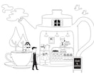 シンプル線画イラスト作成します Aiで作成しているので色々なことに対応できます！ イメージ10