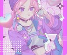 SNS用アイコンや夢絵等描きます デフォルメでの依頼もお任せ下さい！ イメージ2