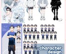 初心者様歓迎！ご希望イラスト描きます 立ち絵・一枚絵・グッズ・サムネイル…用途に合わせご依頼OK♪ イメージ4