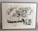 アバンギャルドのオリジナル作品描きます 精密でリアリティとスタイルを合わせた鉛筆・インク作品 イメージ1