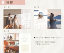 組合せ自由◎簡単編集でプロフィールブックが作れます 【人気デザイン】選べるテンプレート【説明書付きで初心者OK】 イメージ4