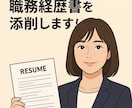 人事10年以上⭐︎職務経歴書を担当目線で添削します 応募者500人以上を見てきた私があなたの魅力を伝えます！ イメージ1