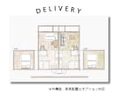 手書きのイラスト間取り図を描きます 民泊の間取り図案内などに◎手書きのイラスト間取り図 イメージ7