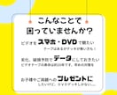 VHSをmp4・DVDに変換します S-VHS対応高画質S端子接続！思い出をデジタル化！ イメージ2