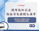 タイムウェーバーで知りたいことを深層分析します 言語化できない状態を見える化する分析 イメージ1