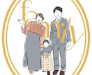 にじみ線でおしゃれに描きます 商用◎さらに、お名前オリジナルロゴをプレゼント♡ イメージ7