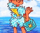 一緒に相談し合いながら究極のデザインを制作できます 究極のデザインイラストを共に作りませんか？ イメージ4