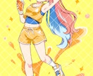 ポップで可愛いイラスト描きます グッズイラストやサムネイル等幅広く対応します！ イメージ5