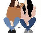 結婚式準備のための友達になります 結婚式準備大変ですが、友達として一緒に楽しく進めましょう イメージ1