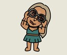 ゆるかわ・おしゃれ似顔絵描きます イメージキャラクターでアイコンや名刺に個性を出そう イメージ2