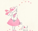 レトロで可愛い！イラスト描きます 絵本の中から飛び出したようなイラストをお届けします。 イメージ5