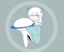 アイコン用のイラストをかきます 丸を基調としたイラストになります。 イメージ4