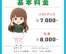 似顔絵アイコン(アニメ風)お描きします ～普通等身・ミニキャラどちらでも対応可～ イメージ2