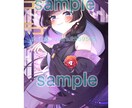 あなたのイラストを色塗りをさせて頂きます 人物や簡単な背景の色塗りさせていただきます´`* イメージ2